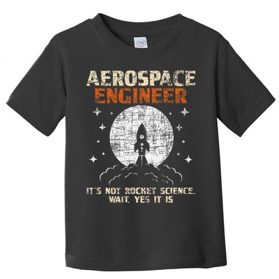 Aerospace Engineer Aeronautical Engineering Aviation Lover Toddler T-Shirt