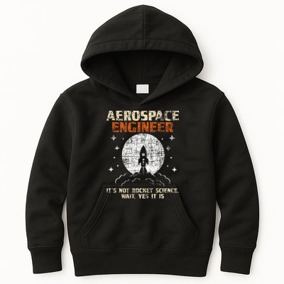 Aerospace Engineer Aeronautical Engineering Aviation Lover Kids Hoodie
