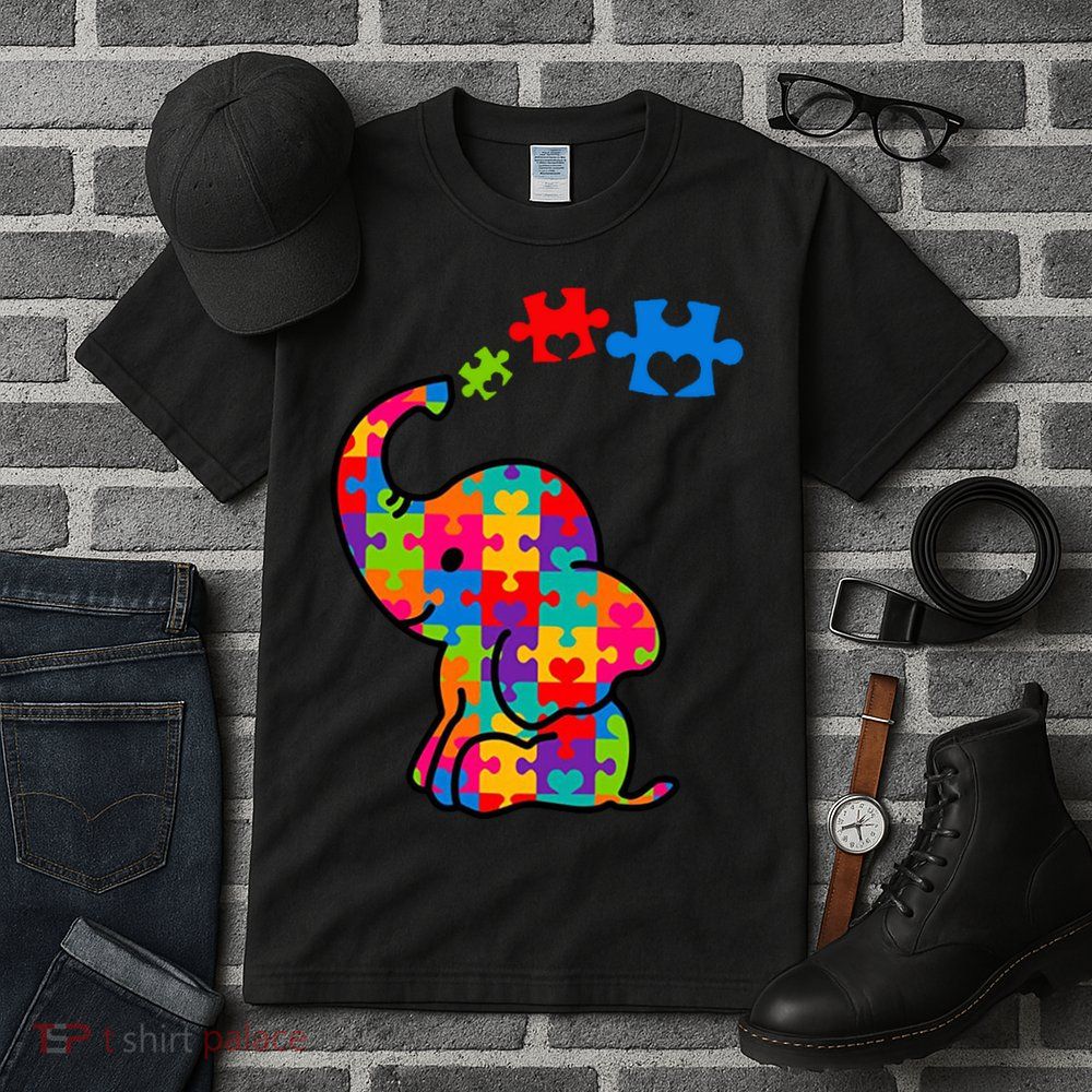 Autism Elephant Tall T-Shirt