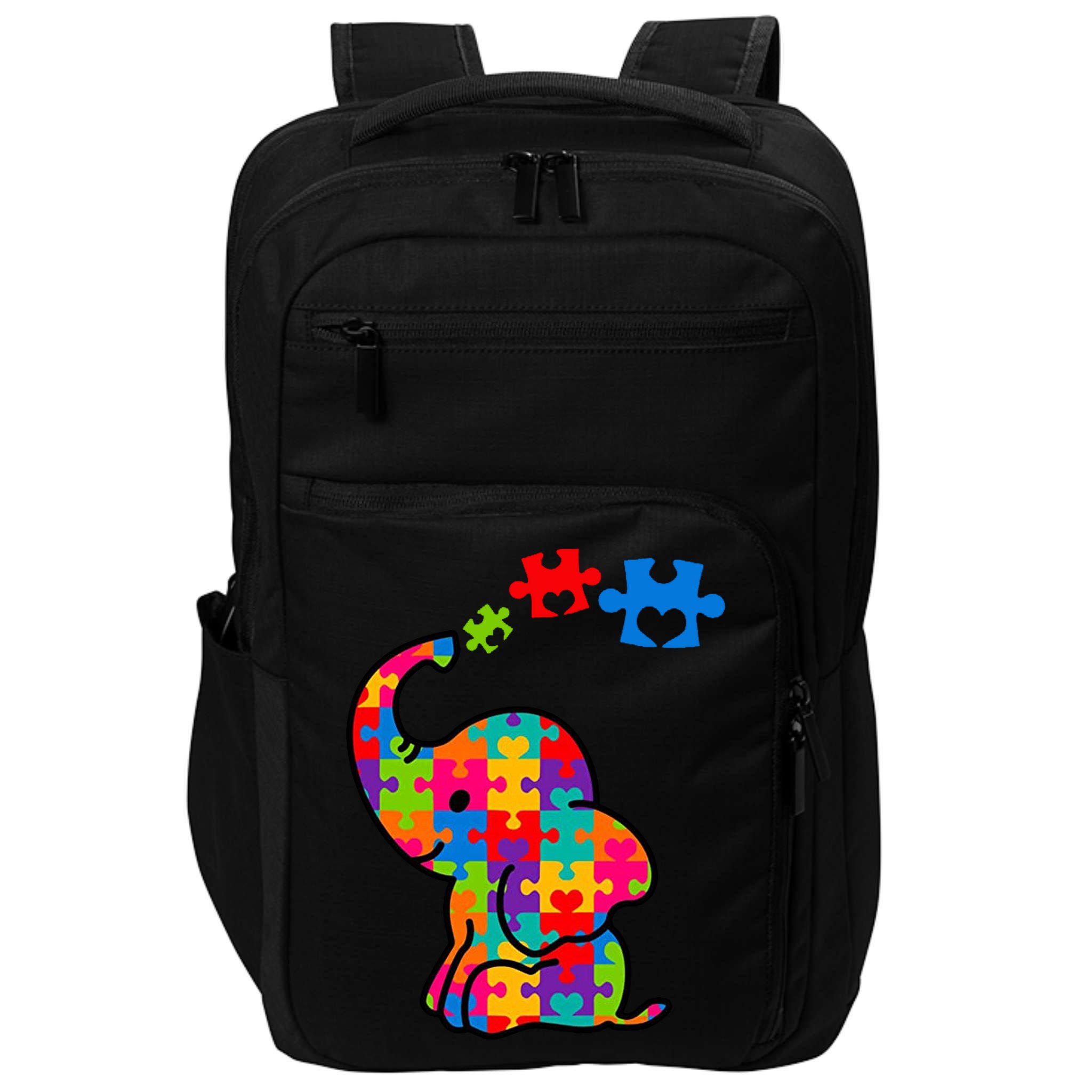 Autism Elephant Impact Tech Backpack