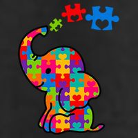 Autism Elephant Adult Drive Performance Visor
