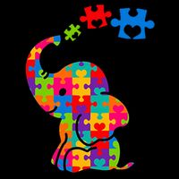 Autism Elephant Poster