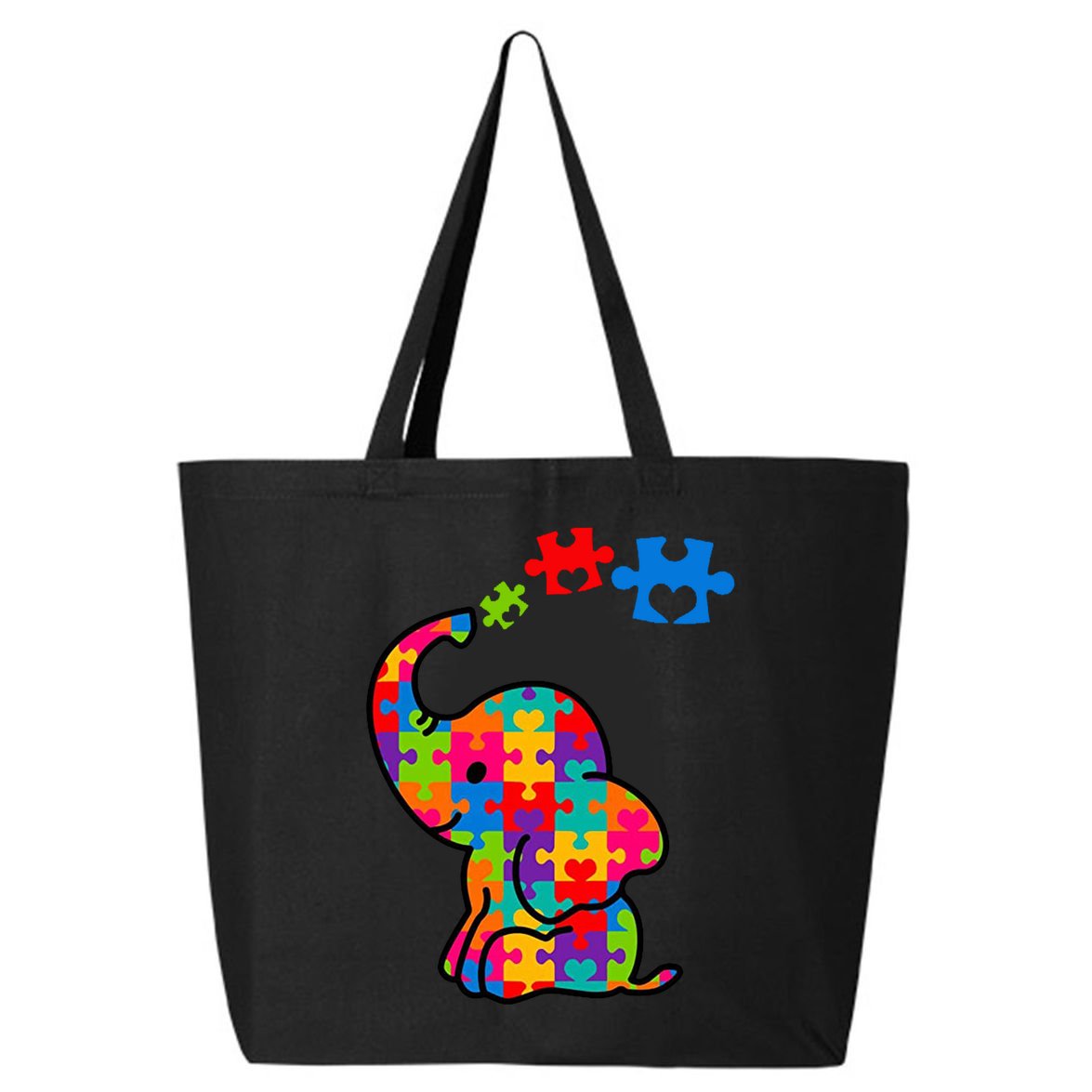 Autism Elephant 25L Jumbo Tote