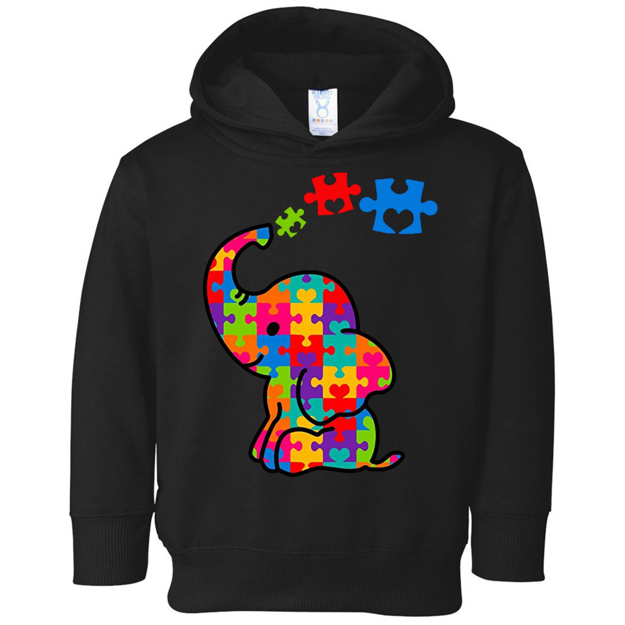 Autism Elephant Toddler Hoodie