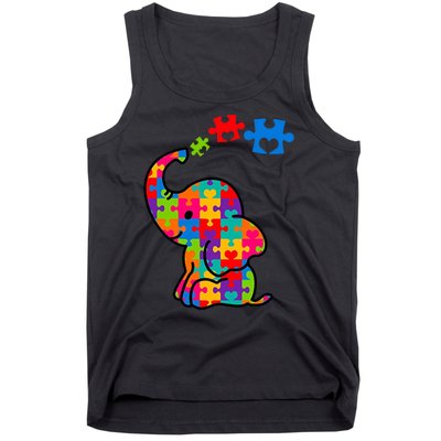 Autism Elephant Tank Top