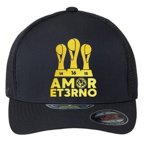 Amor Et3rno America Tricampeon Flexfit Unipanel Trucker Cap