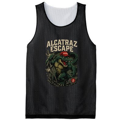 Alcatraz Escape Mesh Reversible Basketball Jersey Tank