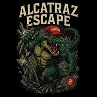 Alcatraz Escape Wool Snapback Cap