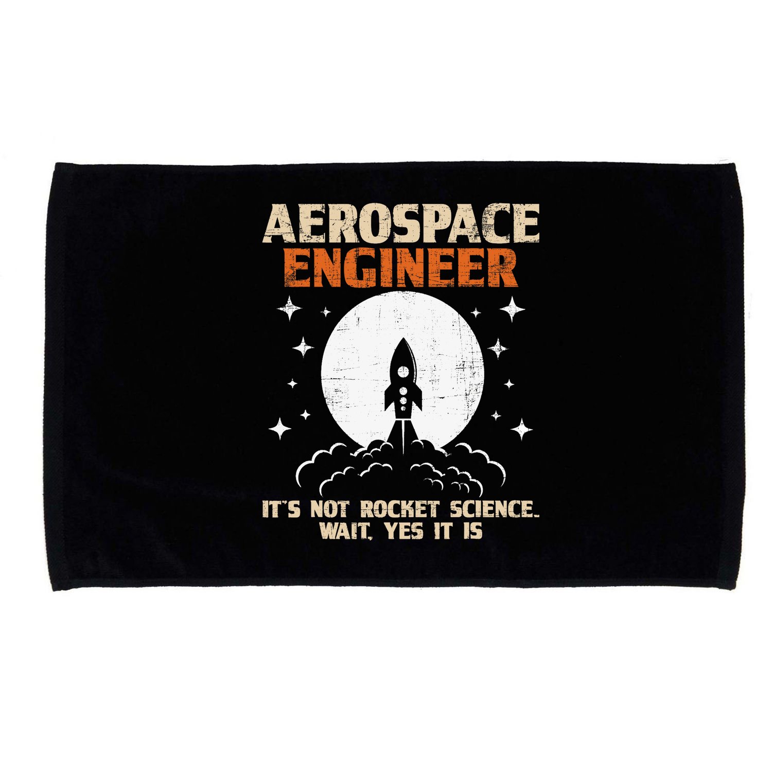 Aerospace Engineer Aeronautical Engineering Aviation Lover Microfiber Hand Towel