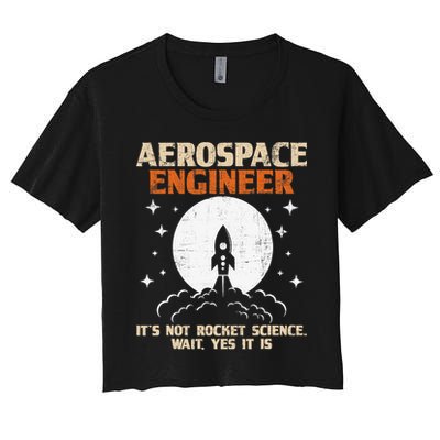 Aerospace Engineer Aeronautical Engineering Aviation Lover Crop Top