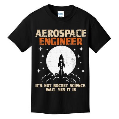 Aerospace Engineer Aeronautical Engineering Aviation Lover Kids T-Shirt