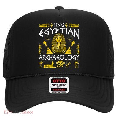 Archaeology Egyptian High Crown Mesh Back Trucker Hat