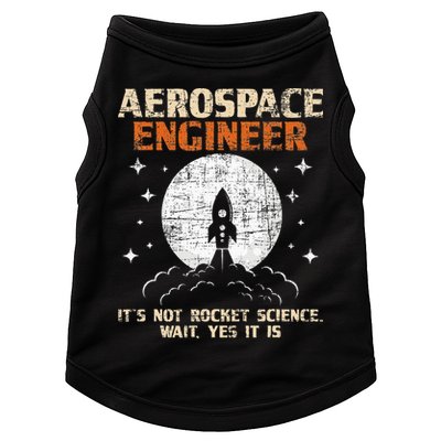 Aerospace Engineer Aeronautical Engineering Aviation Lover Doggie Tank