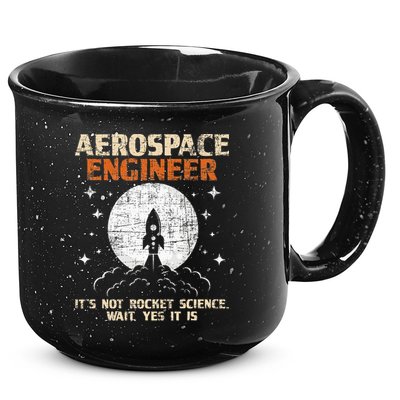 Aerospace Engineer Aeronautical Engineering Aviation Lover 15oz Campfire Ceramic Mug