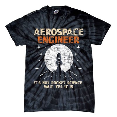 Aerospace Engineer Aeronautical Engineering Aviation Lover Tie-Dye T-Shirt