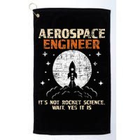 Aerospace Engineer Aeronautical Engineering Aviation Lover Golf Towel