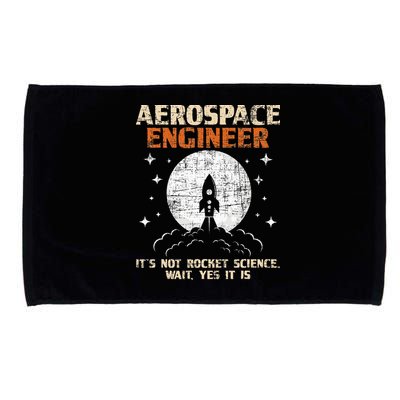 Aerospace Engineer Aeronautical Engineering Aviation Lover Microfiber Hand Towel