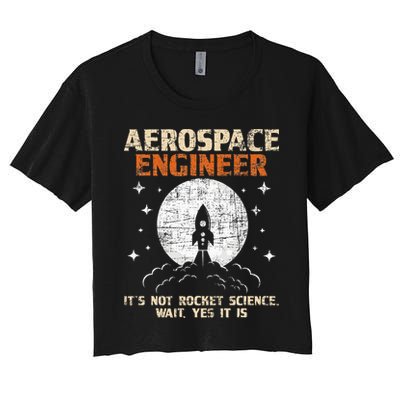 Aerospace Engineer Aeronautical Engineering Aviation Lover Crop Top
