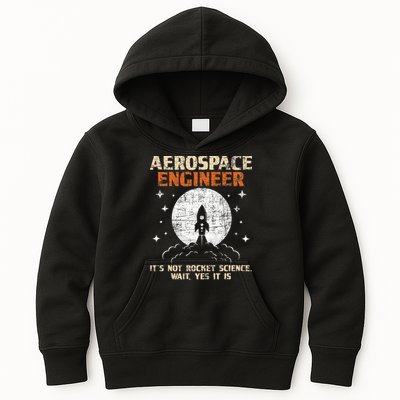 Aerospace Engineer Aeronautical Engineering Aviation Lover Kids Hoodie