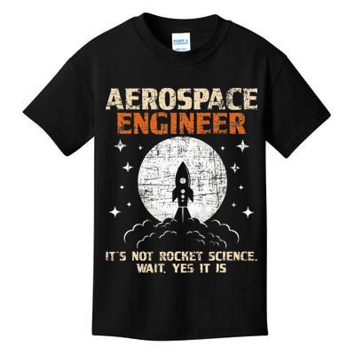 Aerospace Engineer Aeronautical Engineering Aviation Lover Kids T-Shirt