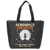 Aerospace Engineer Aeronautical Engineering Aviation Lover Zip Tote Bag