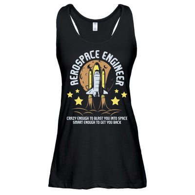 Aerospace Engineer Aeronautical Engineering Spacecrafts Ladies Essential Flowy Tank
