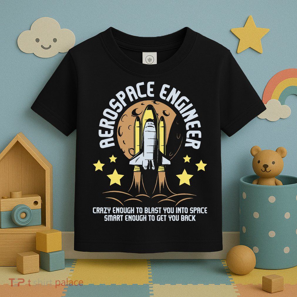 Aerospace Engineer Aeronautical Engineering Spacecrafts Toddler T-Shirt