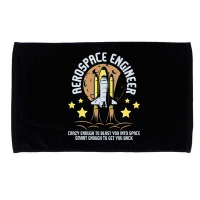 Aerospace Engineer Aeronautical Engineering Spacecrafts Microfiber Hand Towel