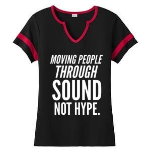 Audio Engineer Ladies Halftime Notch Neck Tee