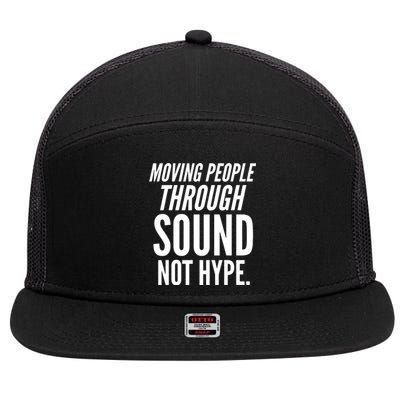 Audio Engineer 7 Panel Mesh Trucker Snapback Hat