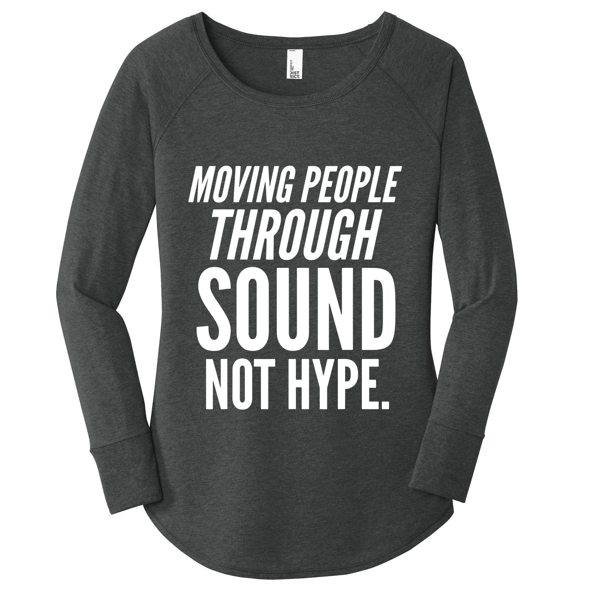 Audio Engineer Women's Perfect Tri Tunic Long Sleeve Shirt