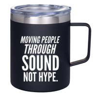 Audio Engineer 12oz Stainless Steel Coffee Mug