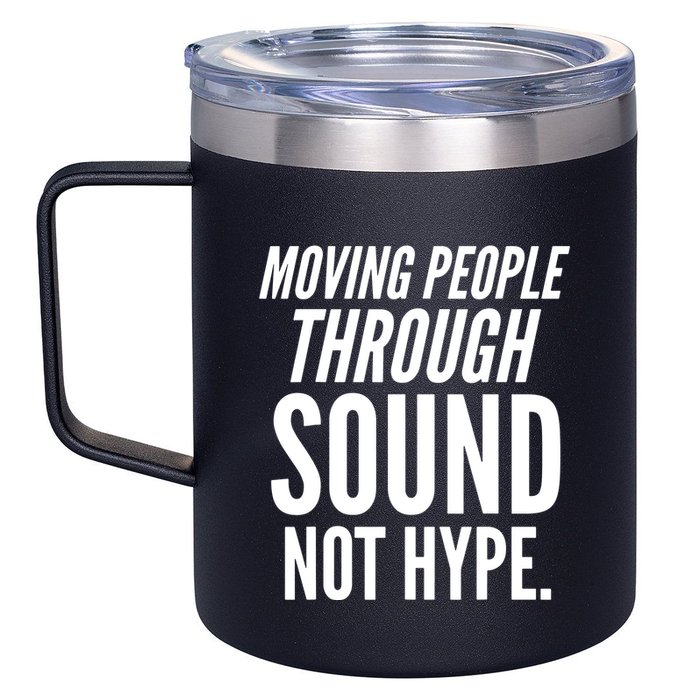 Audio Engineer 12oz Stainless Steel Coffee Mug