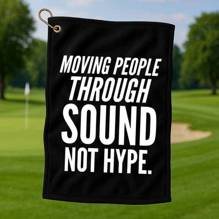 Audio Engineer Golf Towel