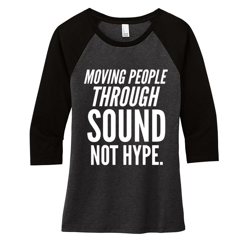 Audio Engineer Women's Tri-Blend 3/4-Sleeve Raglan Shirt