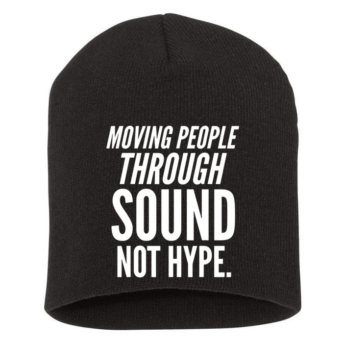 Audio Engineer Short Acrylic Beanie