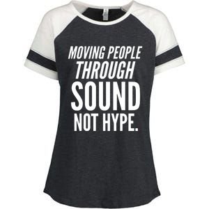 Audio Engineer Enza Ladies Jersey Colorblock Tee