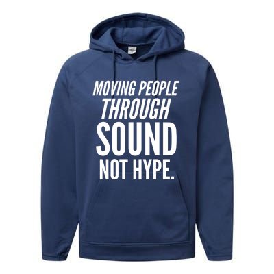 Audio Engineer Performance Fleece Hoodie