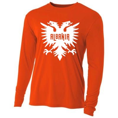 Albanian Eagle Cooling Performance Long Sleeve Crew