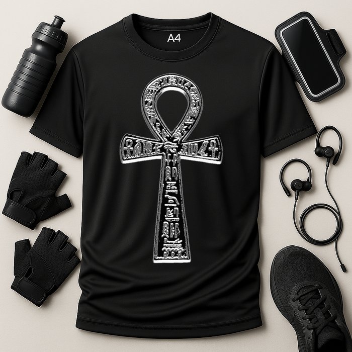Ancient Egyptian Ankh Cooling Performance Crew T-Shirt