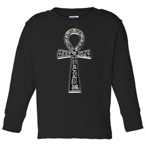 Ancient Egyptian Ankh Toddler Long Sleeve Shirt