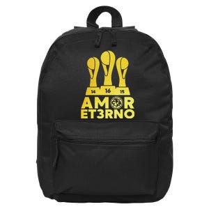 Amor Et3rno America Tricampeon 16 in Basic Backpack