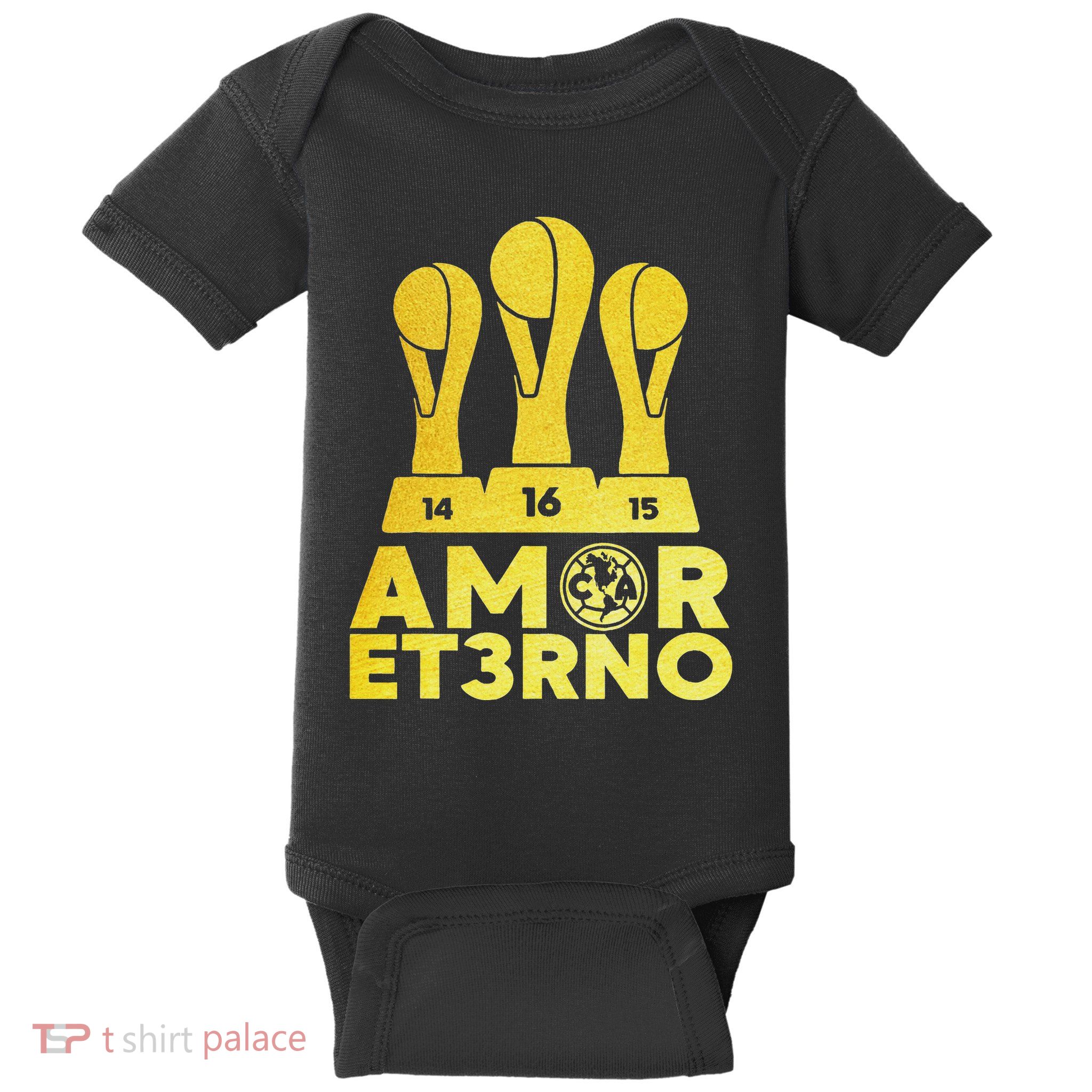 Amor Et3rno America Tricampeon Baby Bodysuit