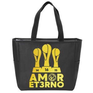 Amor Et3rno America Tricampeon Zip Tote Bag