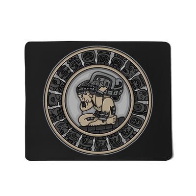 Ancient Ethnic Aztec Tattoo Mexican People Civilization Gift Mousepad