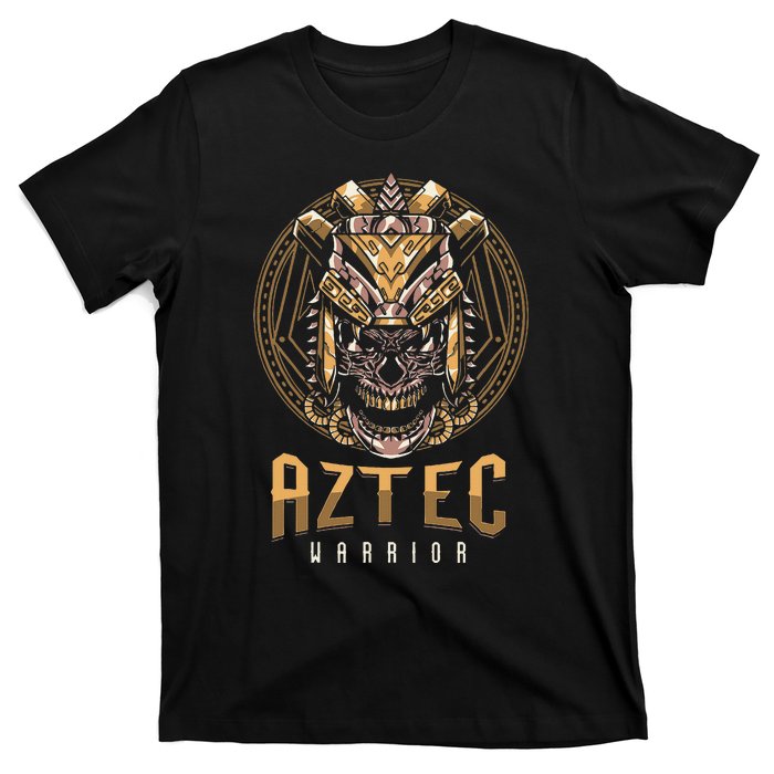 Ancient Ethnic Aztec Warrior Skull People Civilization Gift T-Shirt