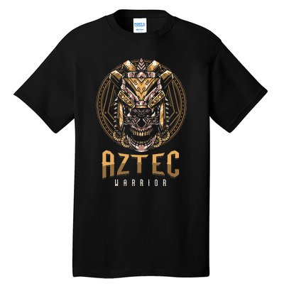 Ancient Ethnic Aztec Warrior Skull People Civilization Gift Tall T-Shirt