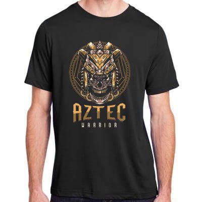 Ancient Ethnic Aztec Warrior Skull People Civilization Gift Adult ChromaSoft Performance T-Shirt