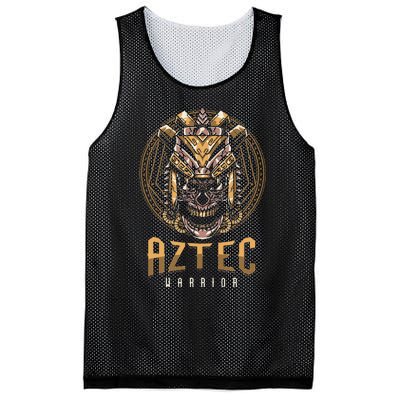 Ancient Ethnic Aztec Warrior Skull People Civilization Gift Mesh Reversible Basketball Jersey Tank