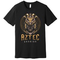 Ancient Ethnic Aztec Warrior Skull People Civilization Gift Premium T-Shirt